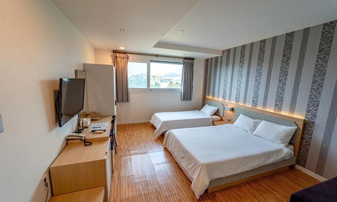 Aurora Hotel Čedžu Exteriér fotografie